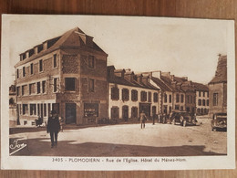 Plomodiern.rue De L'église.hôtel Du Menez Hom.édition Le Doaré 3405 - Plomodiern