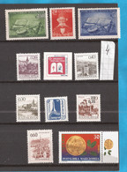 YU -10-10  AUSVERKAUF BILLIG GUTE QUALITET  JUGOSLAVIJA JUGOSLAWIEN   MNH - Colecciones & Series