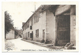 CPSM BRANGUES, HOTEL GENIN, ROUTE DE ST SAINT VICTOR, ISERE 38 - Brangues