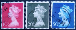 GRANDE-BRETAGNE                      N° 618/620                      OBLITERE - Used Stamps