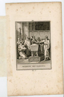 "SERMENT DES GASCONS" GRAVÉ PAR  F.-A. DAVID, GRAVEUR DU CABINET DU ROI (1817) FORMAT 7,5 X10,5 & HORS TOUT 12,5X20 CM - Prenten & Gravure