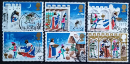 GRANDE-BRETAGNE                      N° 702/707                    OBLITERE - Used Stamps