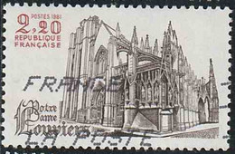 France 1981 Yv. N°2161 - Notre-Dame De Louviers - Oblitéré - Usados
