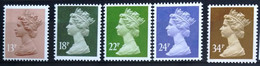 GRANDE-BRETAGNE                      N° 1140/1144                       NEUF** - Unused Stamps