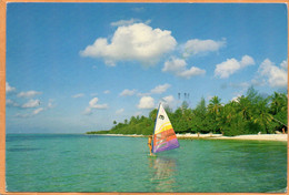 Maldives Islands Old Postcard Mailed - Maldive