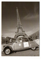 PARIS -- Photographie  Elan  FLEISCHER---- Tour Eiffel Et Citroen 2CV --......à Saisir - Eiffeltoren
