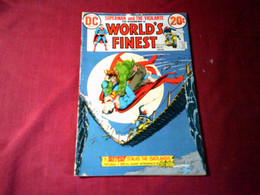 SUPERMAN  AND THE VIGILANTE  WORLD'S FINEST N° 214 NOV 1972 - DC