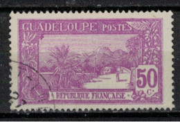 GUADELOUPE        N°  YVERT   :   86  ( 3 )       OBLITERE       ( OB  9/40 ) - Used Stamps