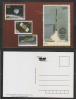 India SPACE STAMPS PRINTED ON FORMULA POSTCARD #  39361 Inde - Asien