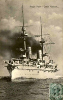 BATEAUX / ITALIE - Carte Postale - Regia Nave " Carlo Alberto " - L 74557 - Warships
