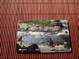 Phonecard Jamaica 50 $ Control Number 5JAMJ Used Rare - Jamaica