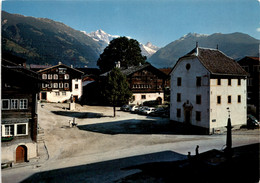 Ernen, Wallis - Gasthaus St. Georg, Rathaus Und Tellenhaus (43959) - Ernen