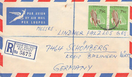 SOUTH AFRICA - AIR MAIL/RECO 1965 SEA POINT - SCHÖMBERG/GERMANY 1965I /ak1017 - Storia Postale