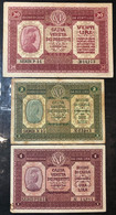 Cassa Veneta Dei Prestiti 1 Lira + 2 Lire + 20 Lire 1918 LOTTO 3087 - Zonder Classificatie