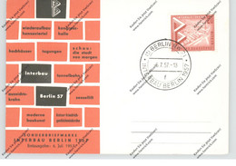 1000 BERLIN, Sonder-AK INTERBAU 1957 - Mitte