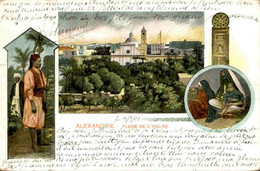 EGYPTE - Carte Postale - Alexandrie - Place De L 'Eglise - L 74636 - Alexandrie