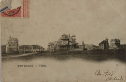 Westende // Villas Ca 1900 Vlekkig - Westende