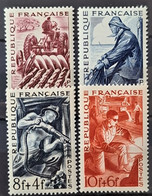 FRANCE 1949 - MLH - YT 823-826 - Complete Set! - Nuovi