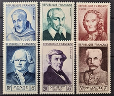 FRANCE 1953 - MLH - YT 945-950 - Complete Set! - Ungebraucht