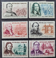 FRANCE 1961 -  MLH - YT 1295-1300 - Complete Set! - Nuovi