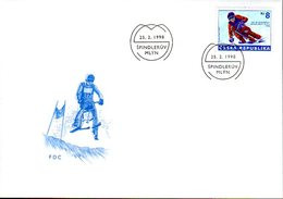 CZECH REPUBLIC 1998 Skibob World Cup On FDC.  Michel 170 - FDC