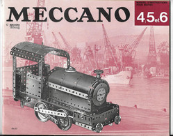 Manuel D'Instructions MECCANO Triang - Boîtes N° 4, 5 Et 6 - Meccano