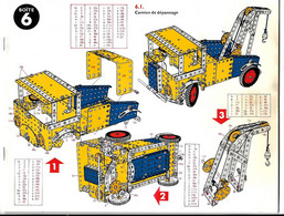 Manuel D'Instructions MECCANO - Boîte 6 - Meccano