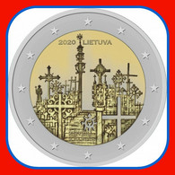 Litauen Gedenkmünze 2020 2 Euro Coin Hügel Der Kreuze  FROM ROLL - Litauen