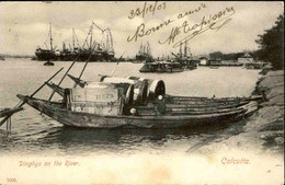 INDE - Carte Postale - Calcutta - Dinghys On The River - L 74714 - India