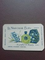 Carte Parfum Parfumkaart Le Narcisse Bleu Mury Paris - Modernes (à Partir De 1961)
