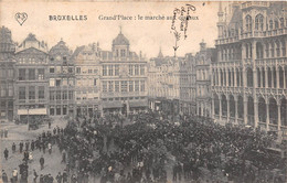 ¤¤  -  BELGIQUE   -  BRUXELLES   -  Grand'Place :  Le Marché Aux Oiseaux   -  ¤¤ - Mercadillos