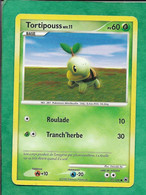 Pokémon 2008 Diamant & Perle Aube Majestueuse 77/100 Tortipouss Niv.11 2scans - Diamant Und Perl