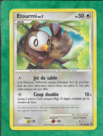 Pokémon 2009 Diamant & Perle Tempête 75/100 Etourmi Niv.7 2scans - Diamond & Pearl 