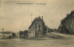 NIEVRE  CHATILLON En BAZOIS  Rue De Beauregard - Chatillon En Bazois