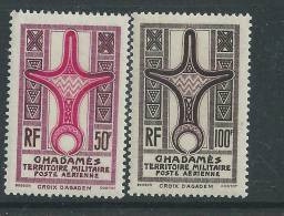 Ghadamès  PA N° 1 / 2 XX Croix D'Agadès Les 2 Valeurs Sans Charnière, TB - Unused Stamps