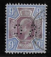Grande Bretagne N°115 - Perforé SC - Oblitéré - TB - Other & Unclassified