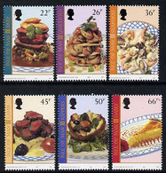 Isle Of Man 2001 Europa - Local Dishes Perf Set Of 6 U/M SG 947-52 - Unclassified