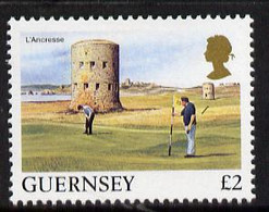 Guernsey 1984-91 L'Ancresse Golf Course £2 U/M SG 315 - Zonder Classificatie