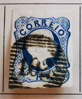 Portugal 1853 Y&T N°10 - 25 R. Bleu - Oblitéré - Usati