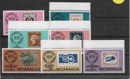 Thème Timbres Sur Timbres - Nicaragua - Neufs ** Sans Charnière - TB - Briefmarken Auf Briefmarken