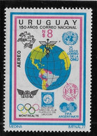 Uruguay Poste Aérienne N°408 - Neuf ** Sans Charnière - TB - Uruguay