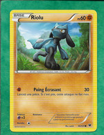 Pokémon 2016 XY Impact Des Destins 46/124 Riolu 2scans - XY