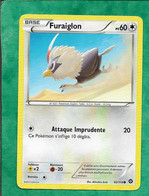 Pokémon 2016 XY Offensive Vapeur 92/114 Furaiglon 2scans - XY