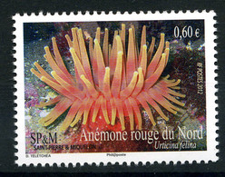 2012 Saint Pierre Et Miquelon Y&T N° 1037** Anémone Rouge Du Nord - Andere & Zonder Classificatie