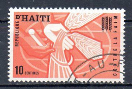 HAÏTI. N°503 Oblitéré De 1963. Campagne Mondiale Contre La Faim. - Tegen De Honger