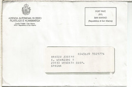 SAN MARINO CC PORT PAYE - Lettres & Documents