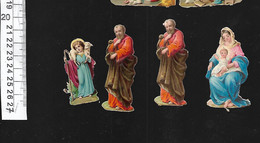 4 DECOUPIS CRECHE 171 - Motif 'Noel'