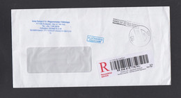 HUNGARY, R-COVER, POST PAID, PRIORITY, REPUBLIC OF MACEDONIA  (006) - Lettere