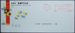 Hong Kong - Advertising Printed Matter Meter Franking Cover 1999 Postage Paid - Cartas