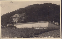 Austria PPC Sommerfrische Brunn Gasthof Bergschlössel Thermalbad FISCHAU A. D. SCHNEBERGE 1920 Echte Real Photo - Schneeberggebiet